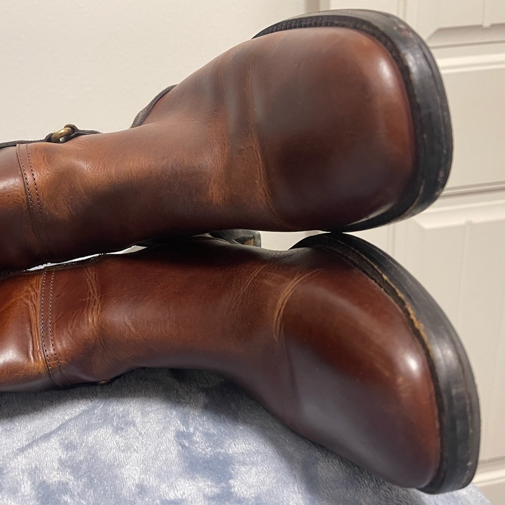 Cole Haan Clover Stretch Side-Buckle Riding Boots - Picture 6 of 11